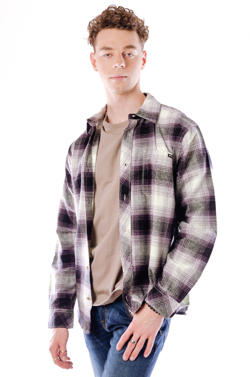 Coastline Flannel Long Sleeve Shirt - MCR