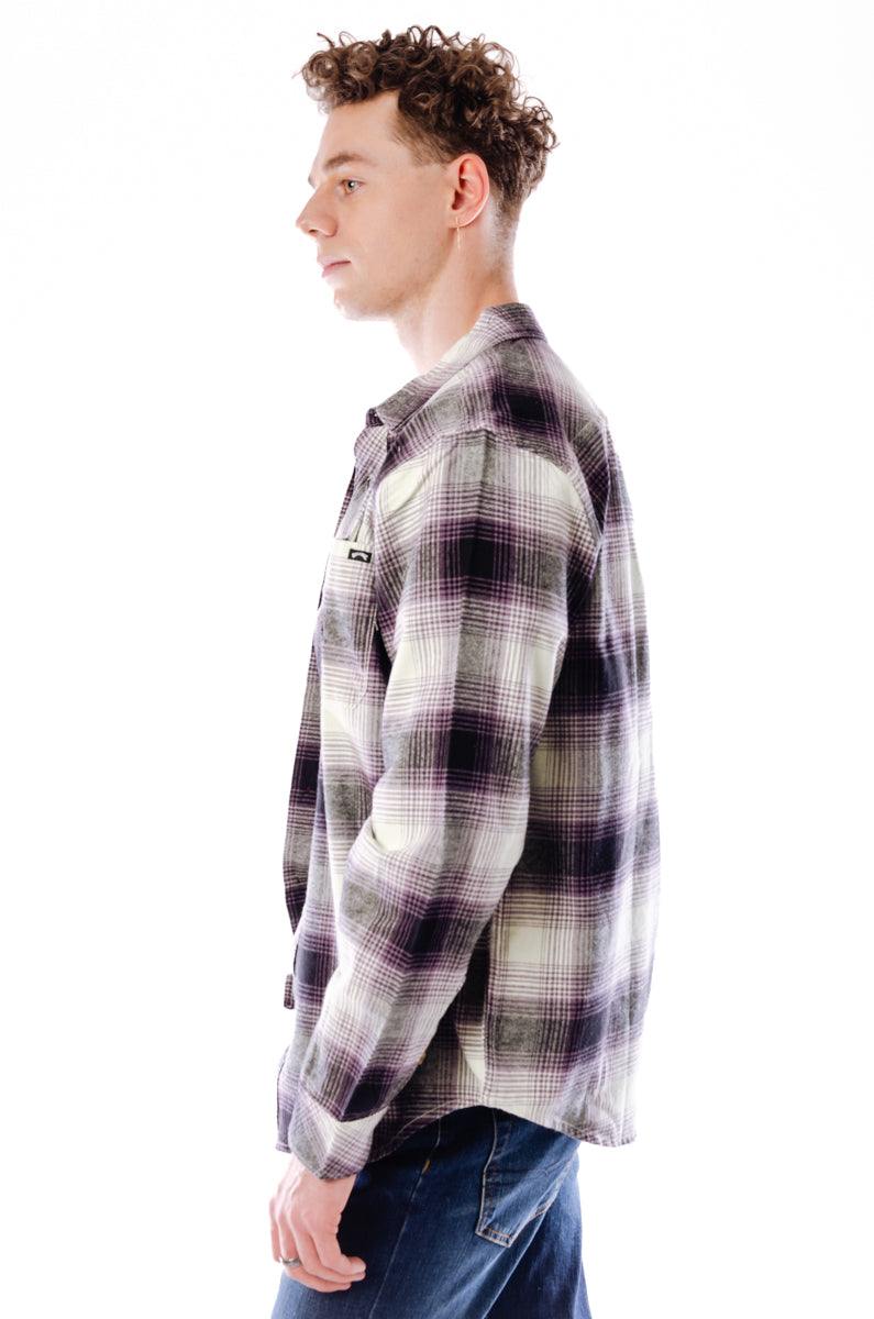 Coastline Flannel Long Sleeve Shirt - MCR