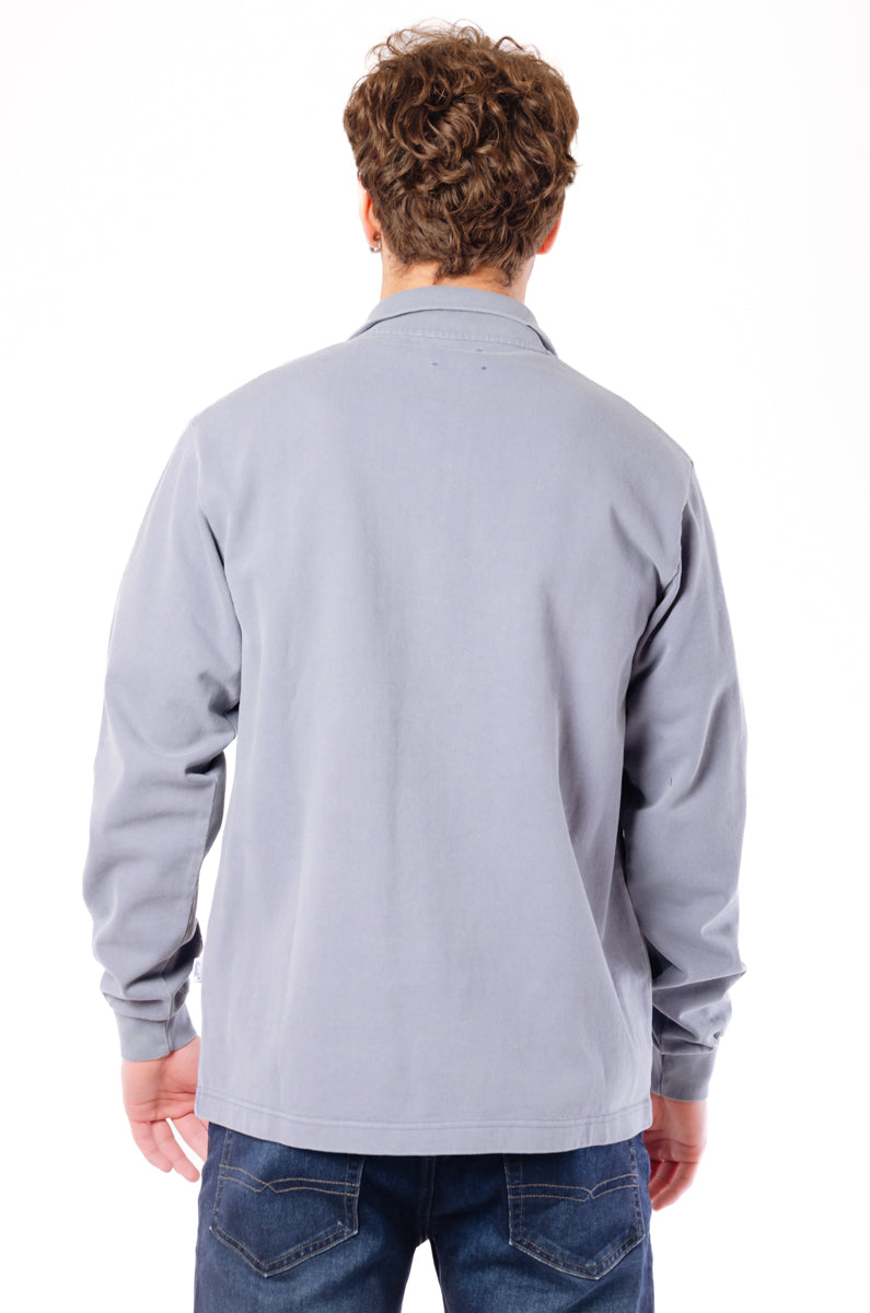 Collar Zip Up - BLU