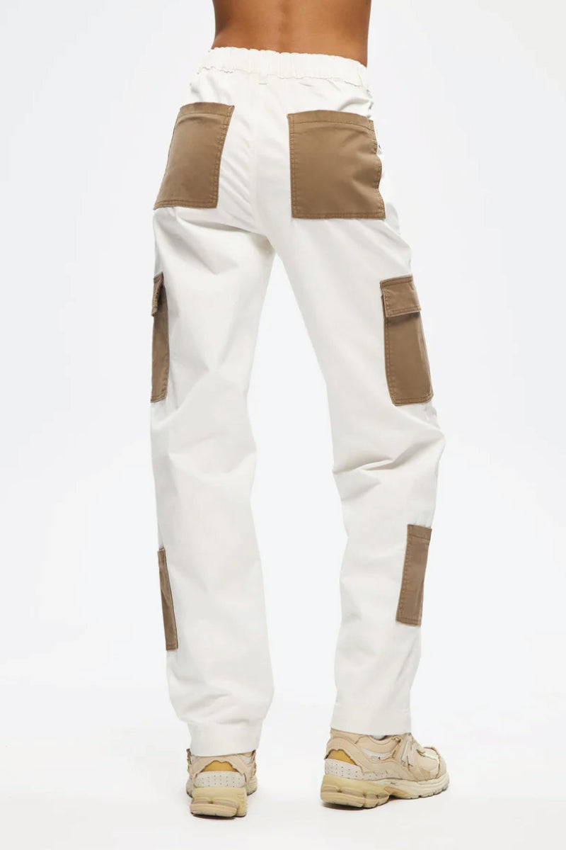 Contrast Cargo Pants - OFW