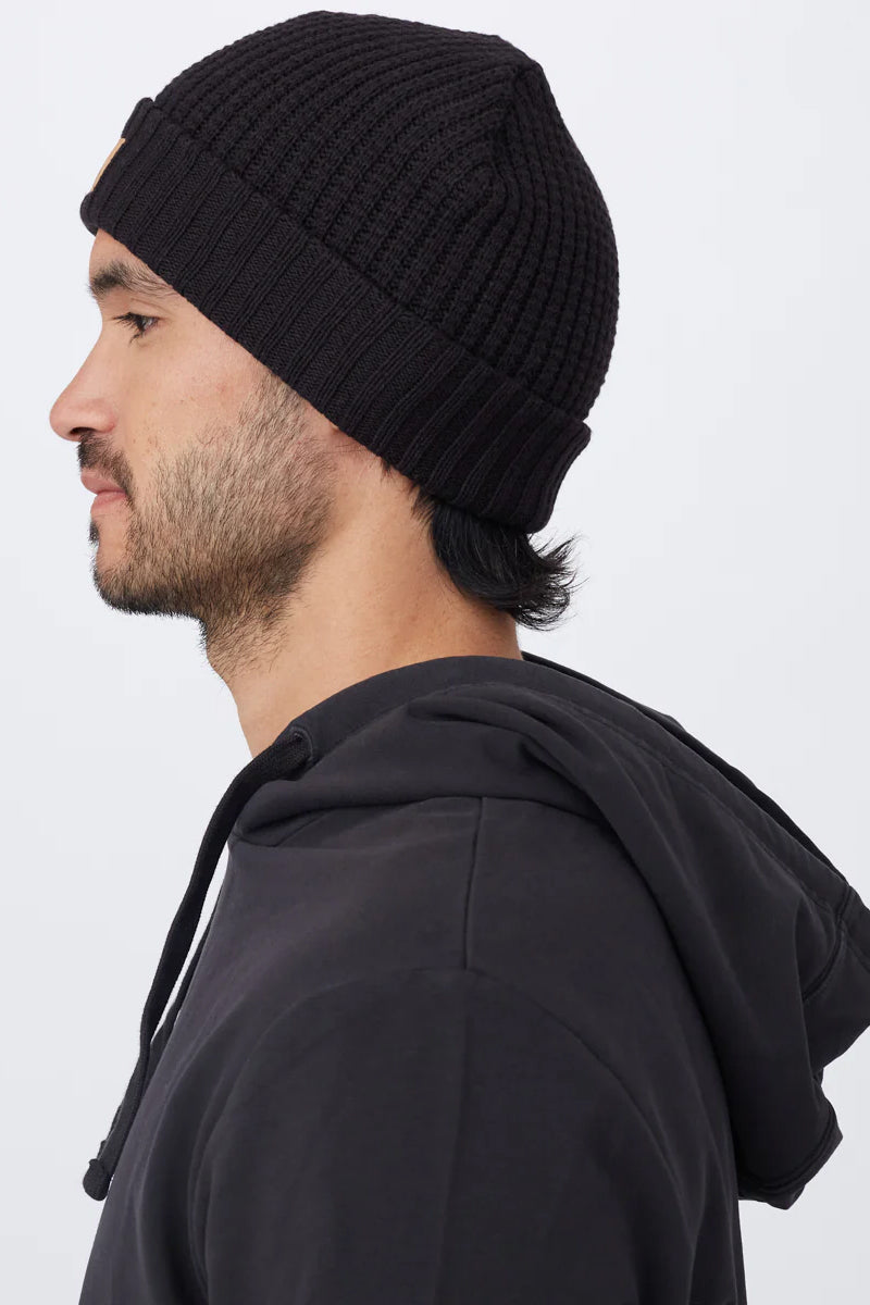 Cork Patch Beanie - BLK