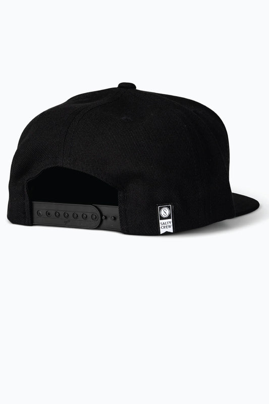 Deep Reach 6 Panel Hat - BLK