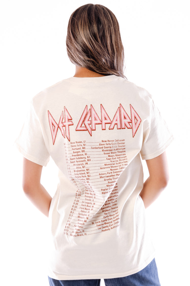 Def Leppard 1981 Tee - NAT