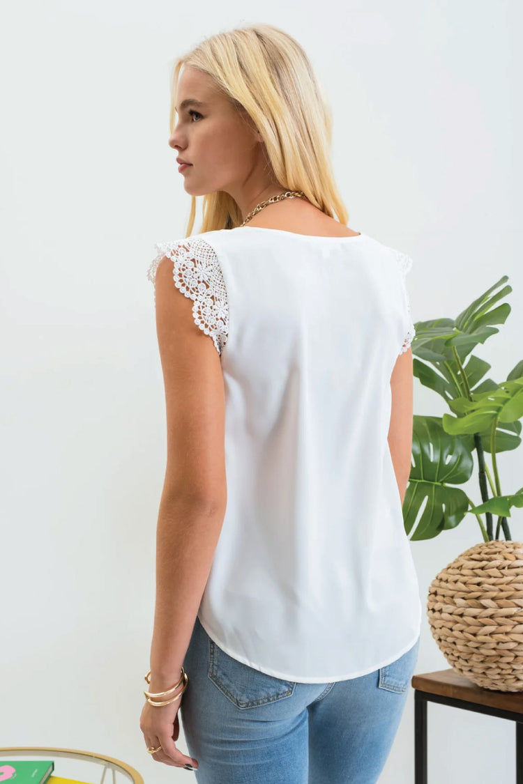 Delia Top - WHT