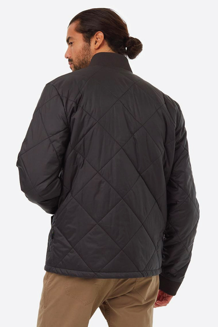 Diamond Bomber Jacket - BLK