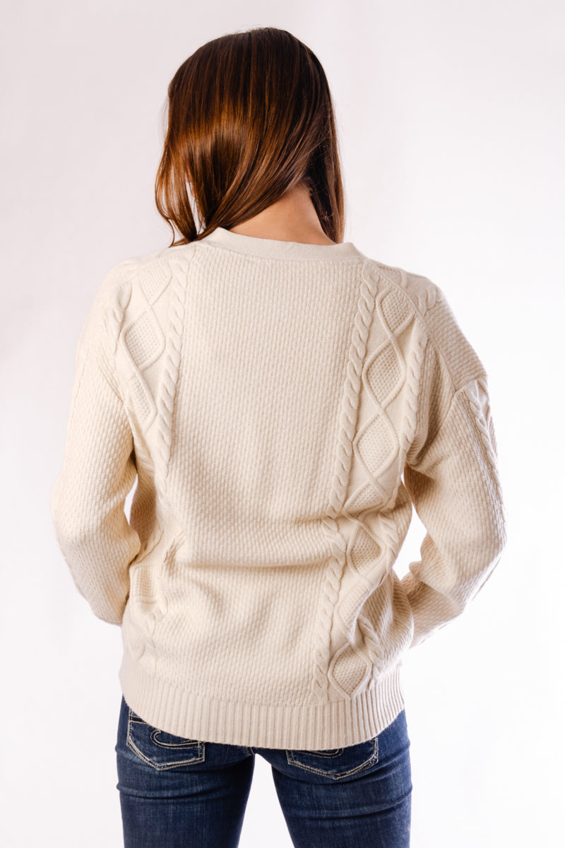 Diamond Knit Cardi - BCH