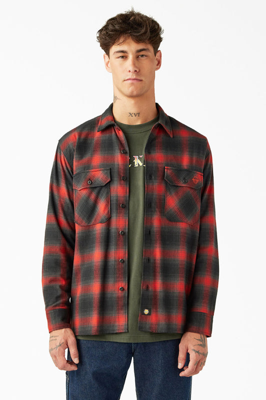 Dickies X Spitfire Flannel - RED