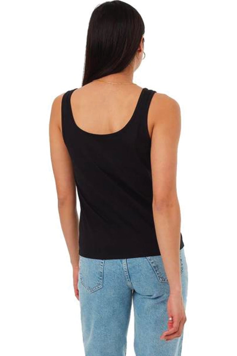 Double Scoop Tank - BLK