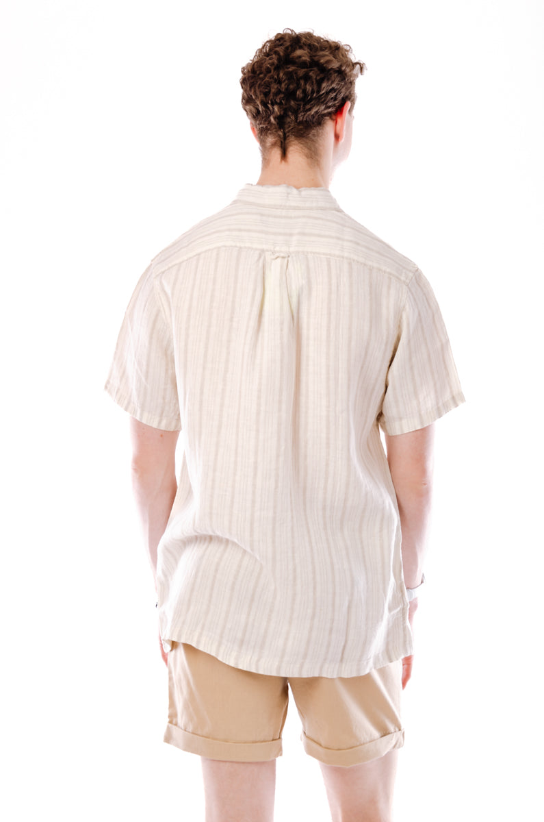 Electryone Linen Short Sleeve - TAN