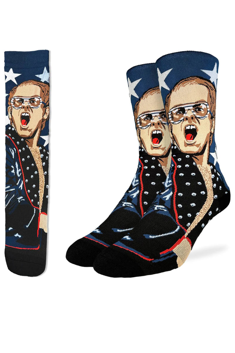 Elton John Plays Piano Sock - MUL