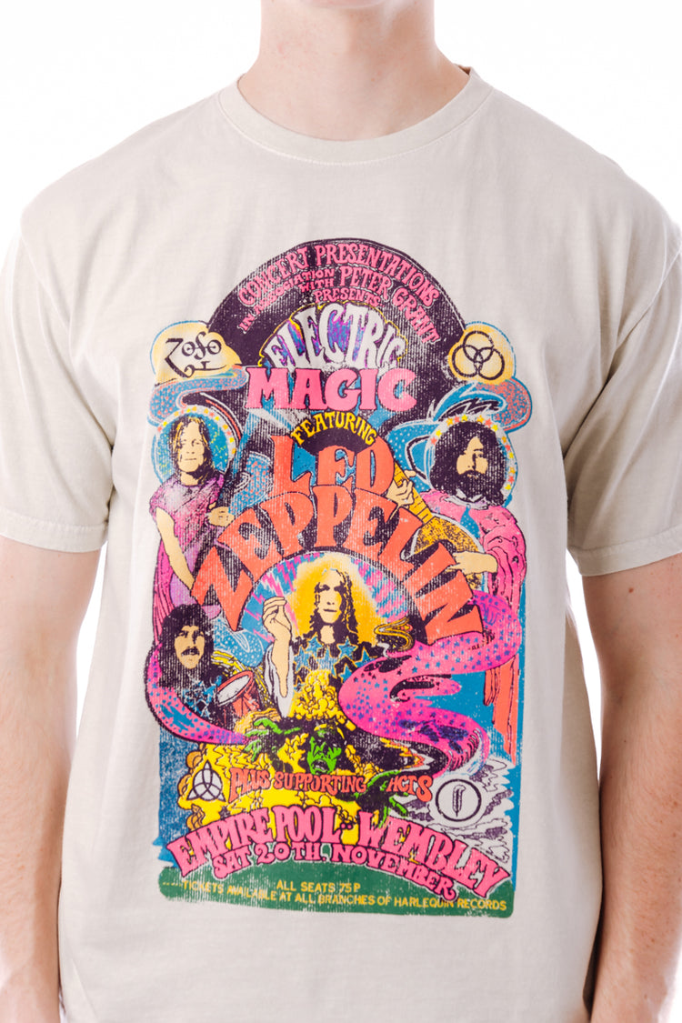 Empire Pool Led Zeppelin Tee - NAT