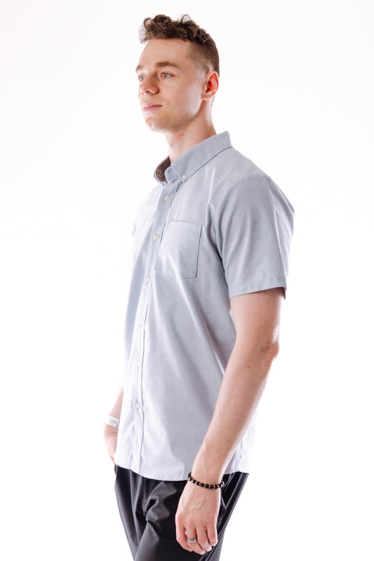 Everett Oxford Short Sleeve Shirt - WRC