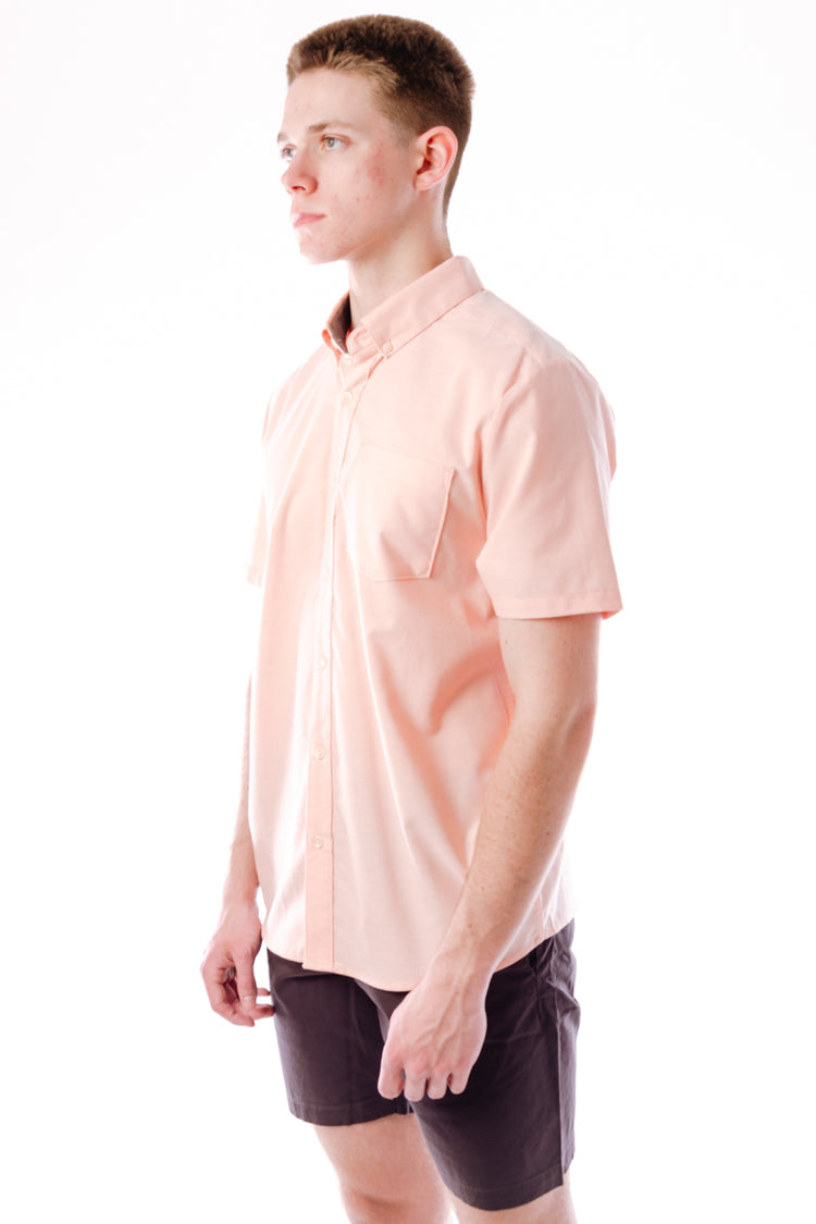 Everett Oxford Short Sleeve Shirt - SLM