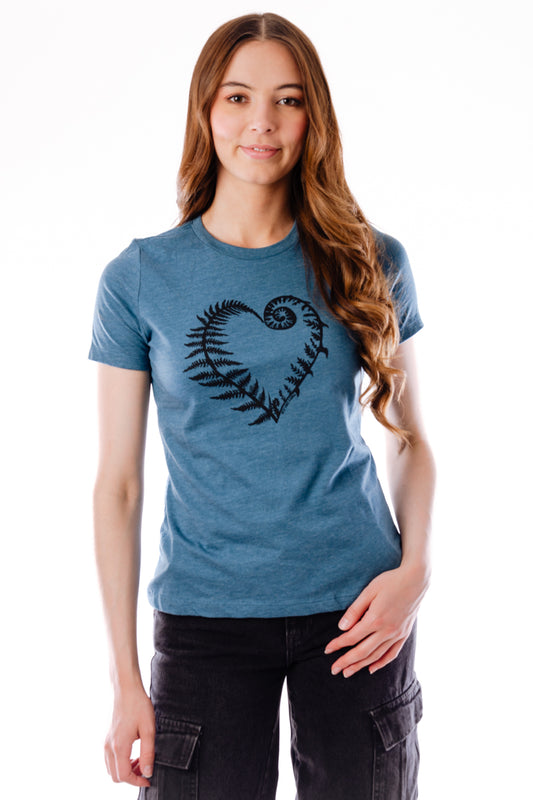 Fern Heart Tee - TEA