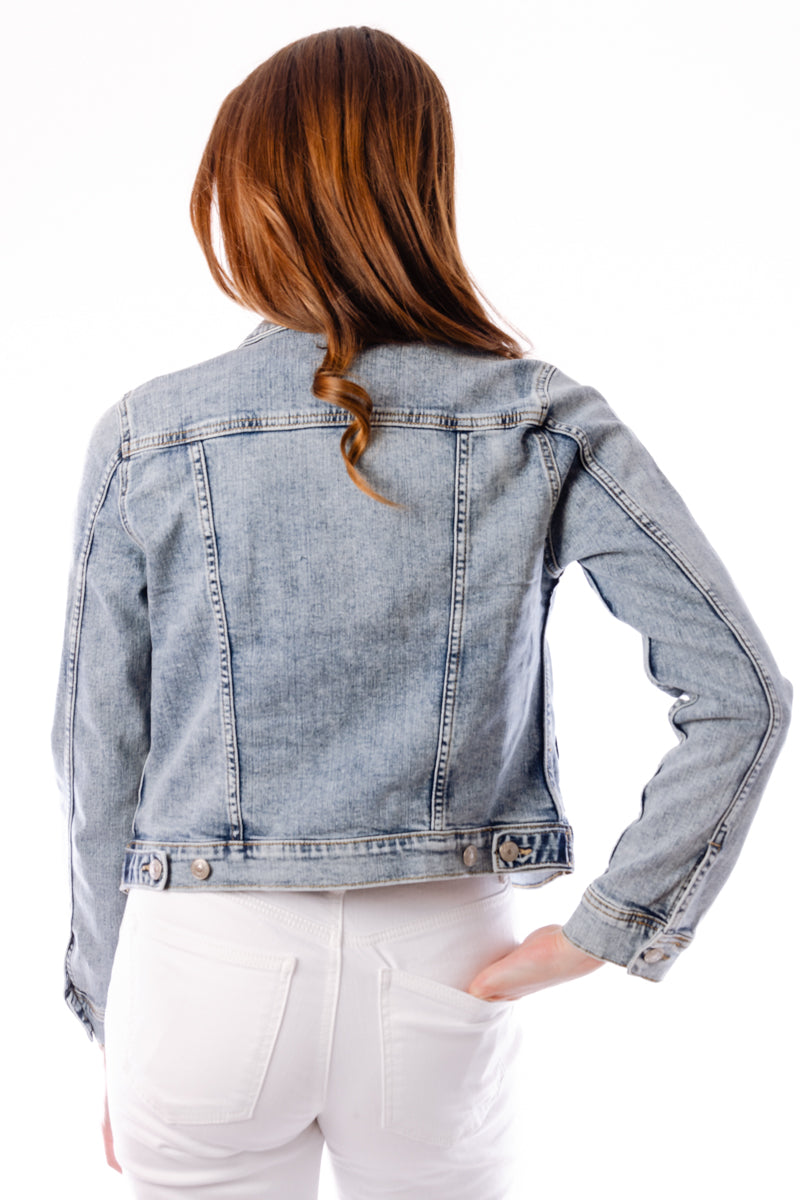 Fitted Denim Jacket - MIN