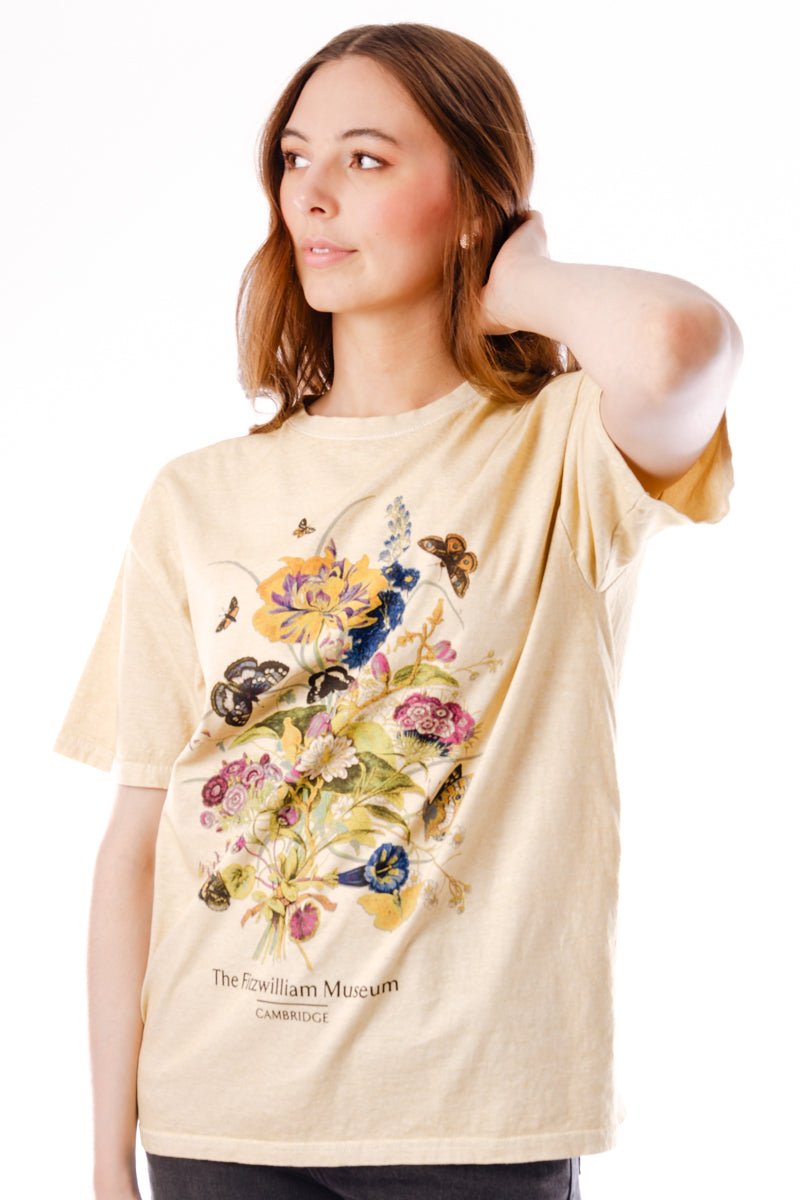 Fitzwilliam Flowers Tee - NAT