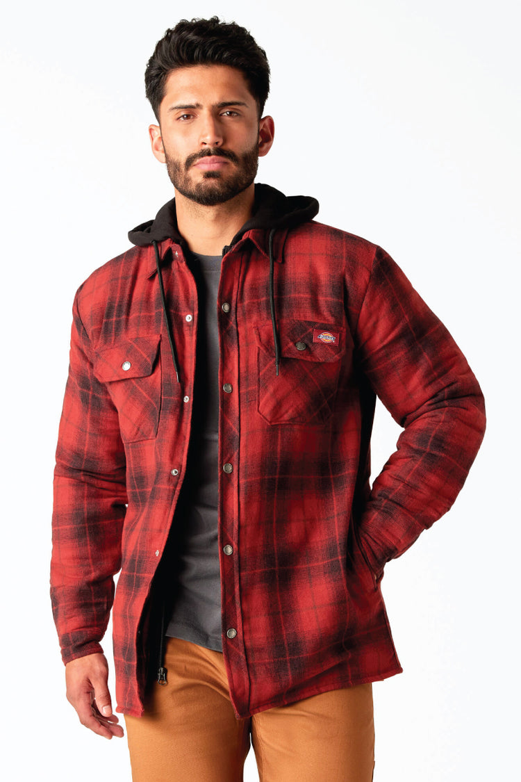 Flannel Hooded Jacket - BRK