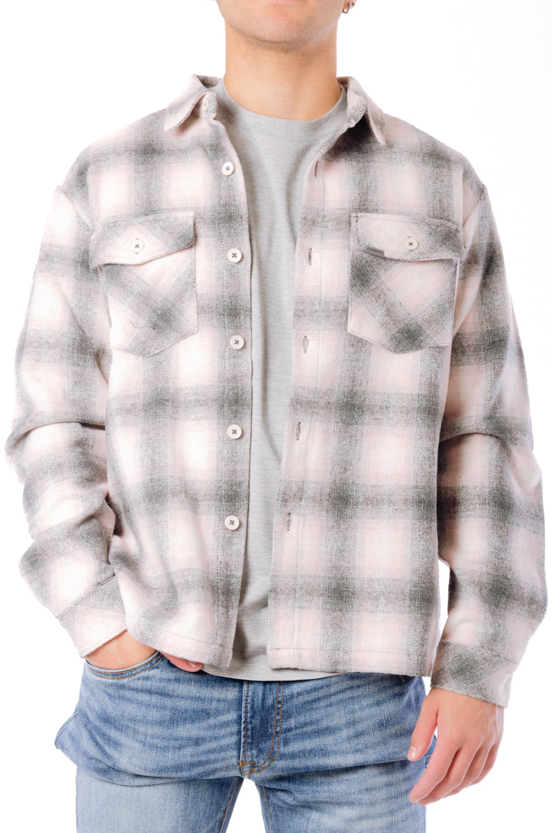 Flannel Overshirt - PNK