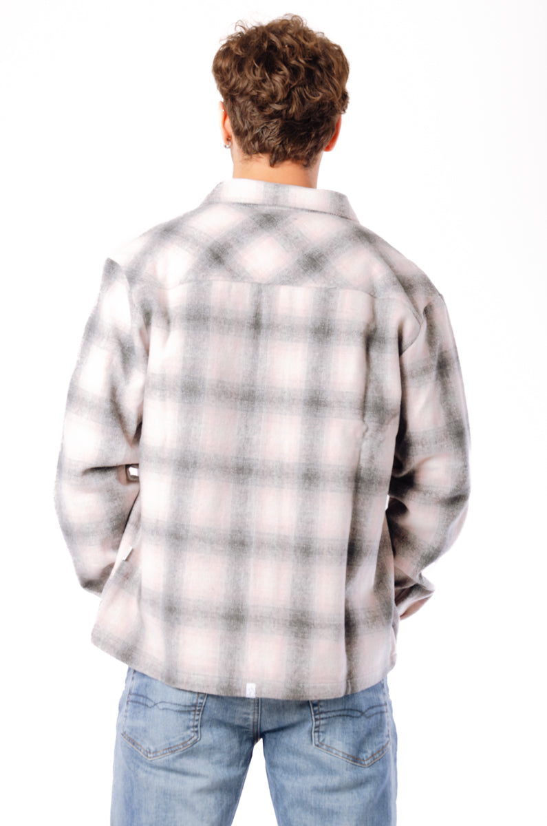 Flannel Overshirt - PNK