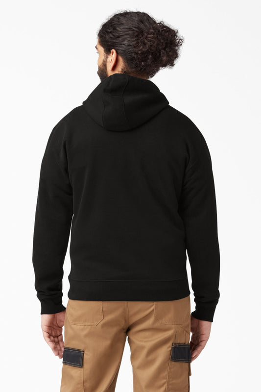 Fleece Pullover Hoodie - BLK