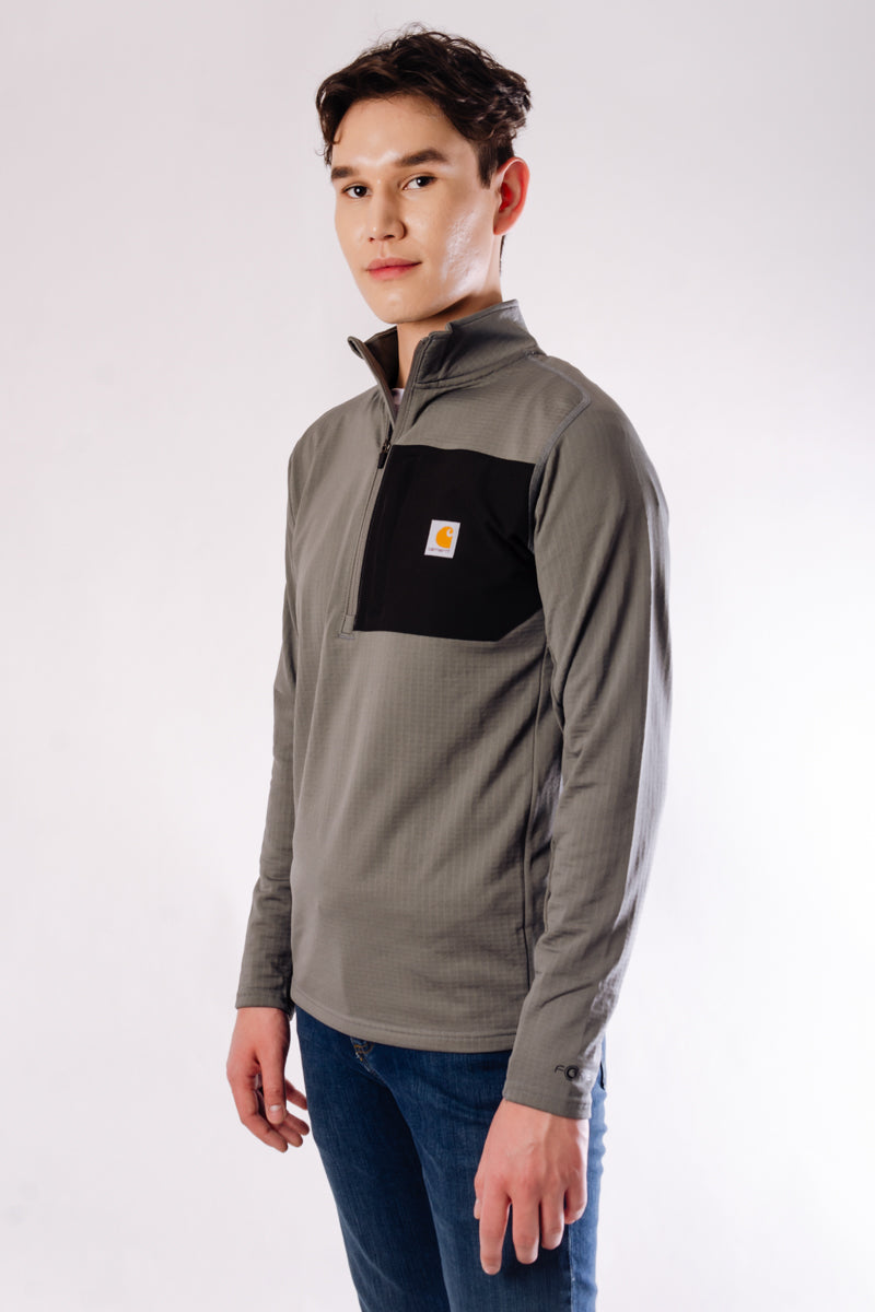 Force Relaxed Mockneck 1/2 Zip - STL