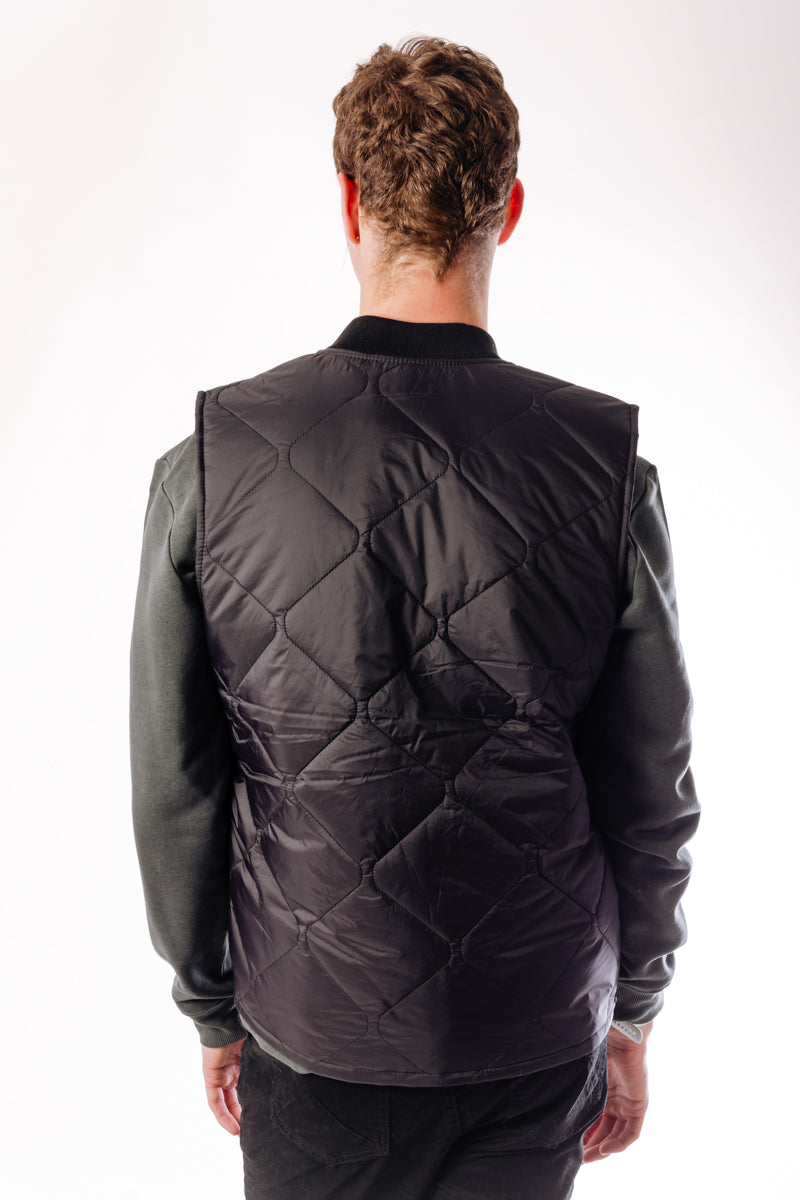 Freezer Quilted Vest - BLK