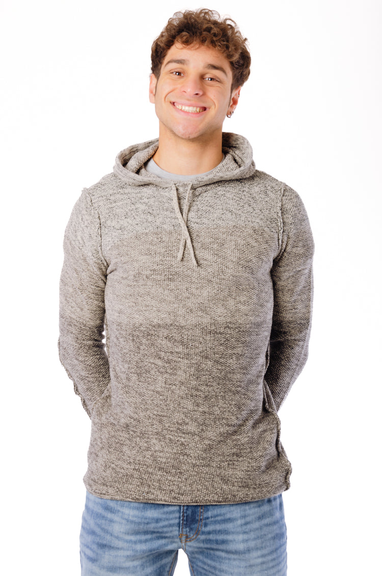 Gradient Hooded Sweater - CHR