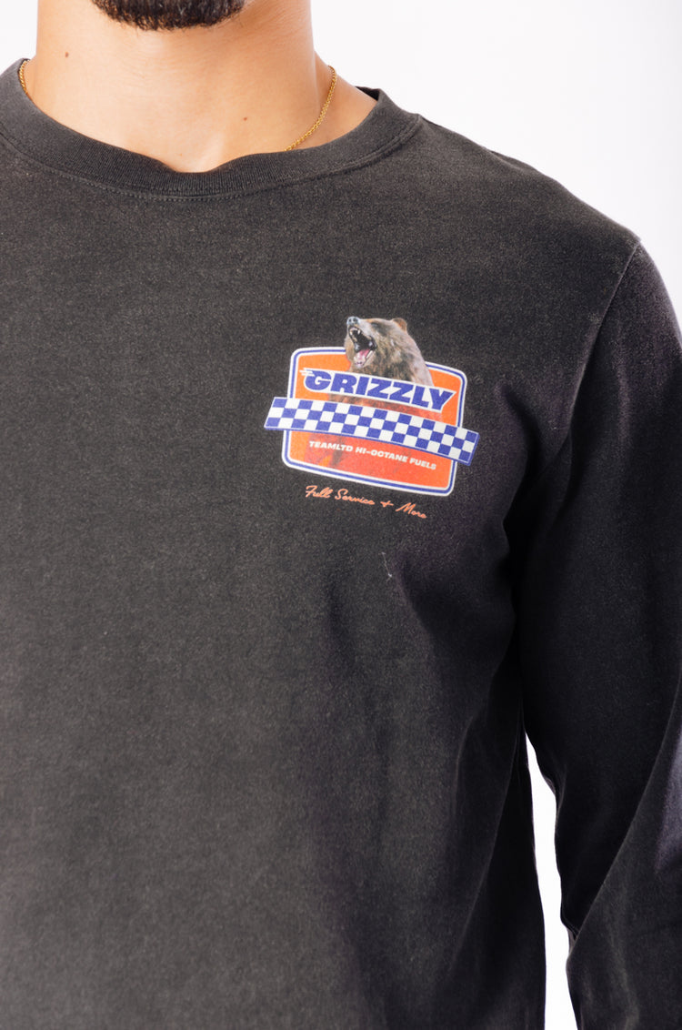 Grizzly Long Sleeve Tee - BLK