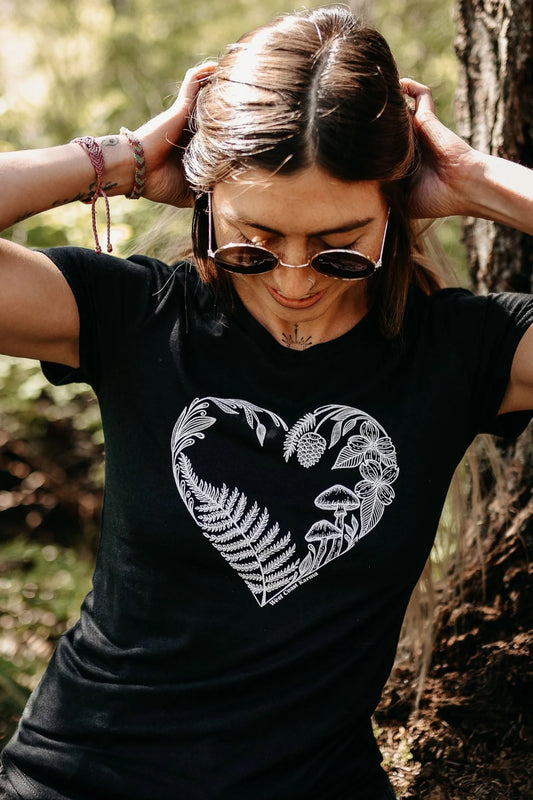 Heart Creation Tee - BLK