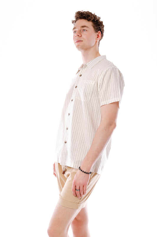 Hemera Linen Short Sleeve - GRY