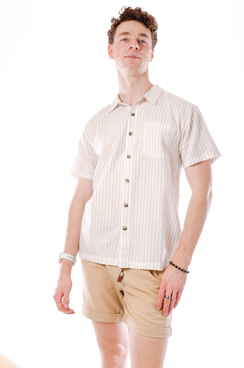 Hemera Linen Short Sleeve - GRY