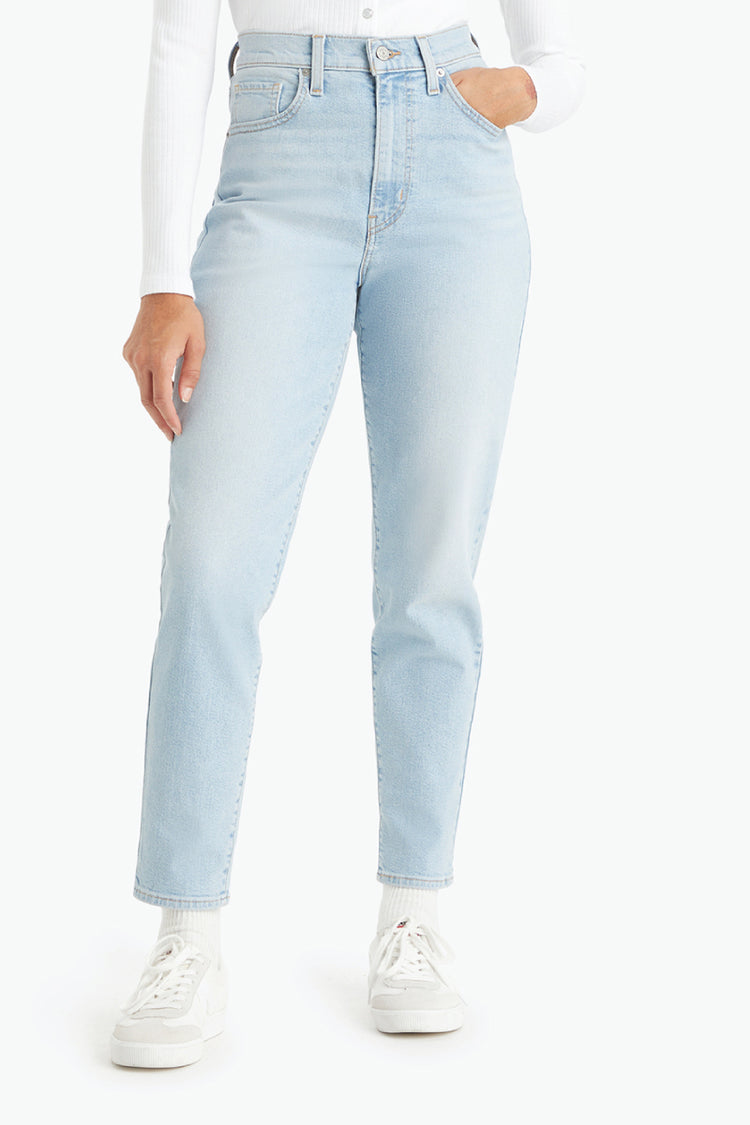 High Waisted Mom Jeans - 29