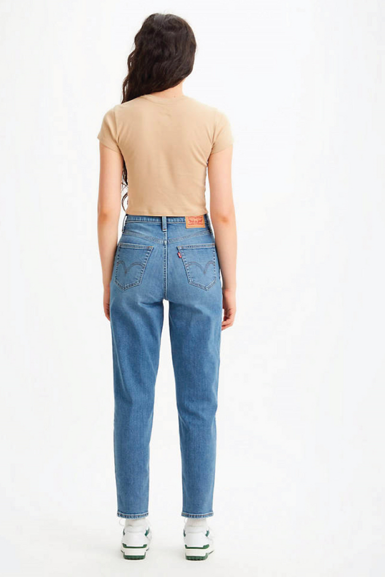 High Waisted Mom Jeans - 29