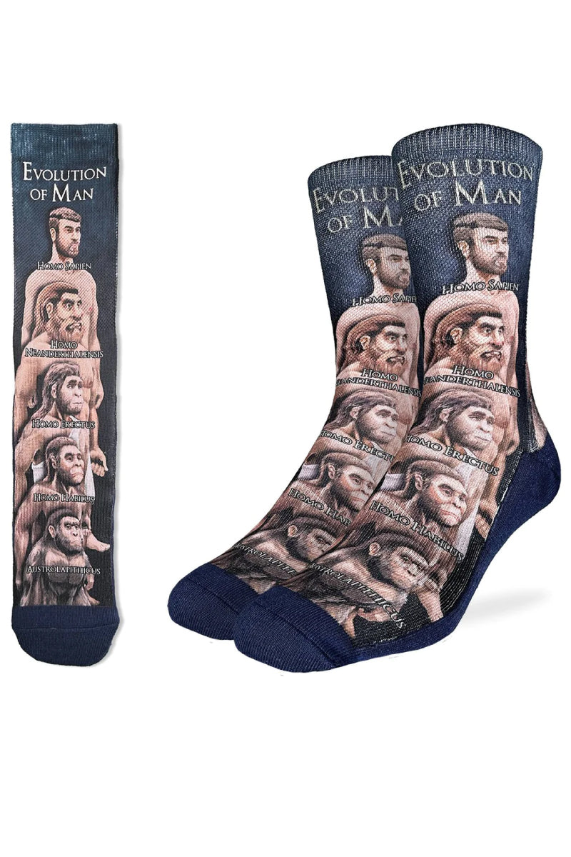 Human Evolution Sock - MUL