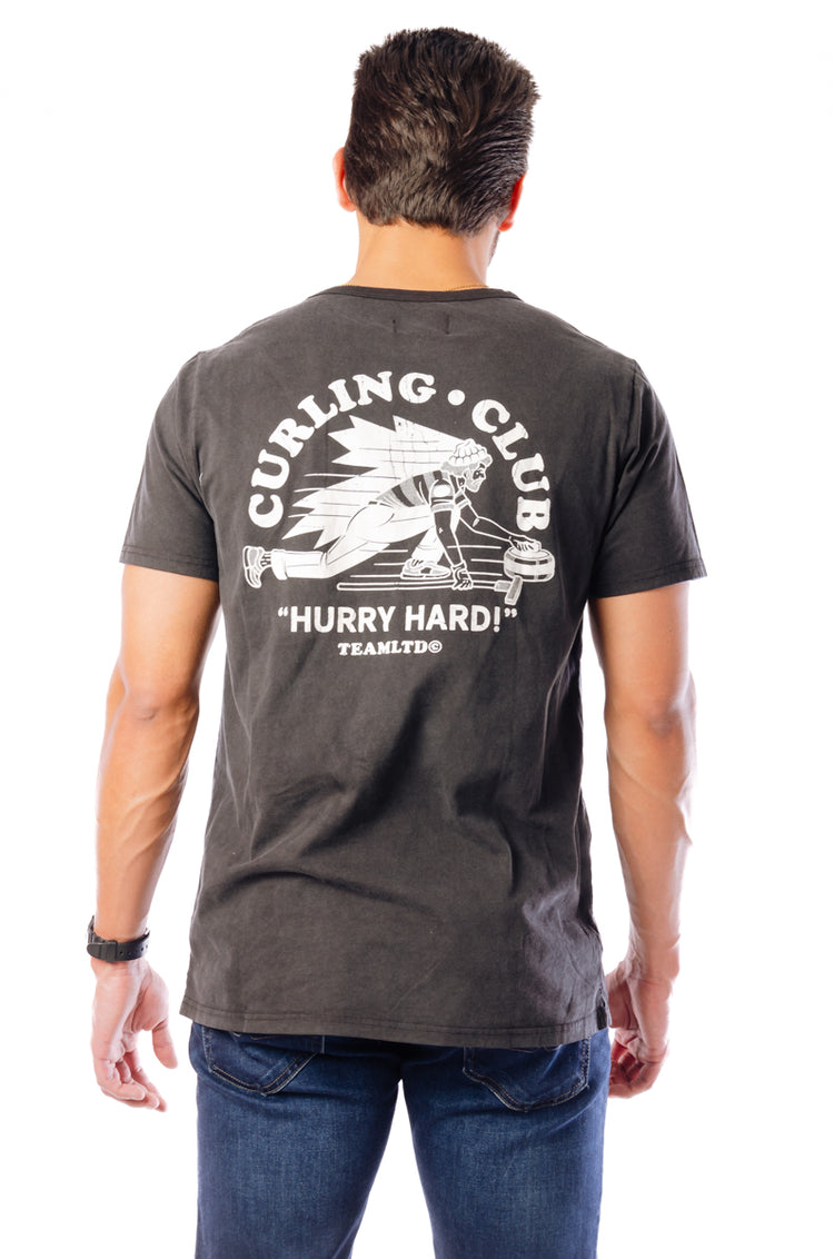 Hurry Hard Tee - BLK