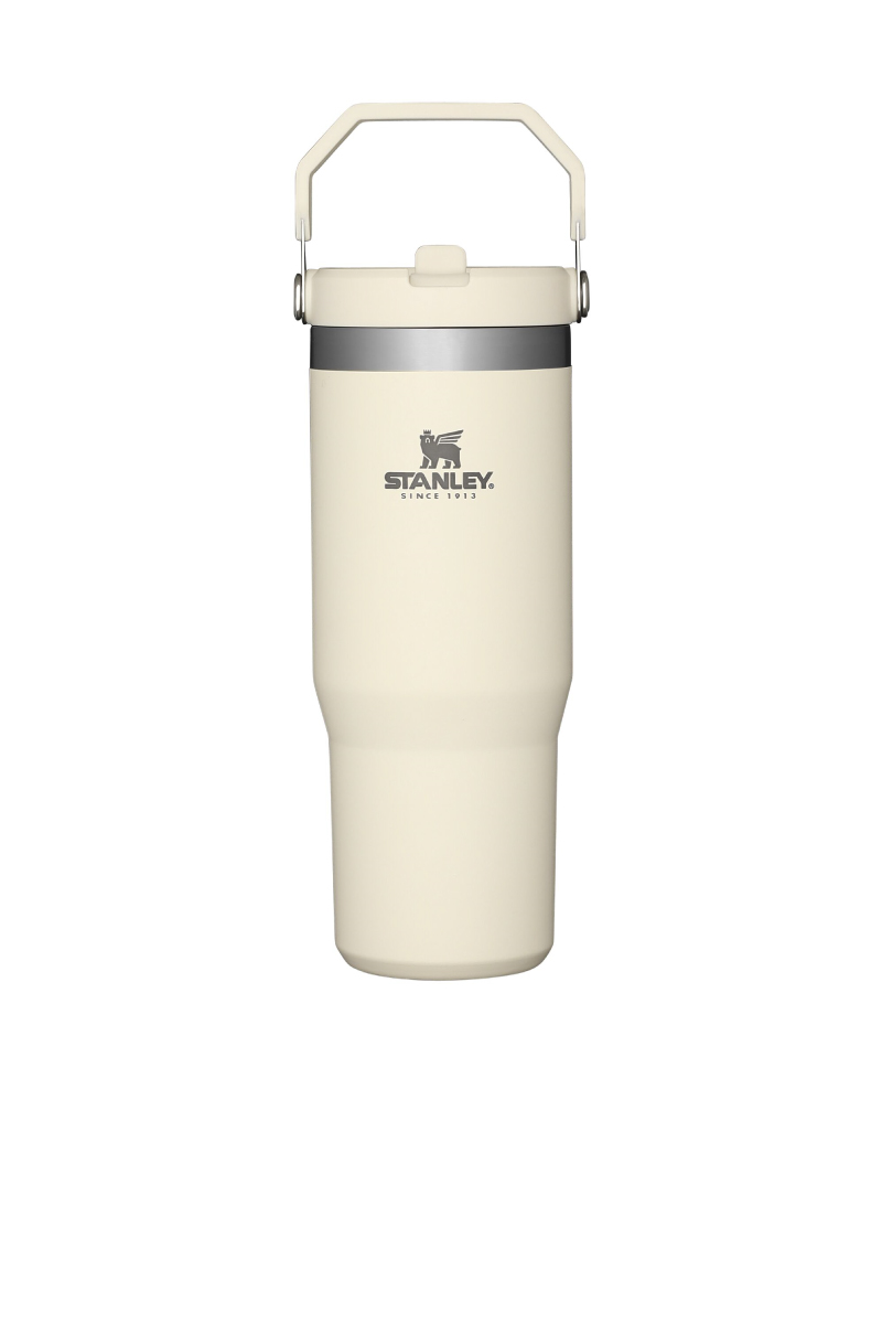 Iceflow Flip Straw Tumbler 30 oz - Cream - CRM