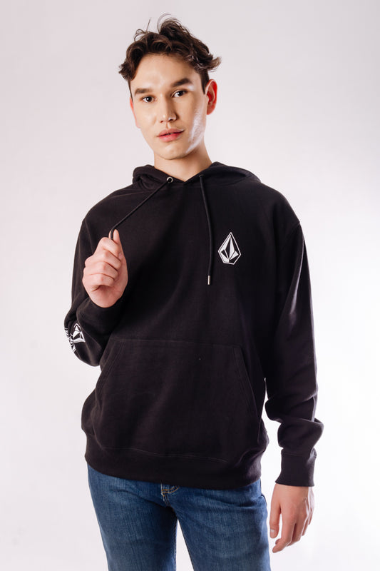 Iconic Stone Hoodie - BLK