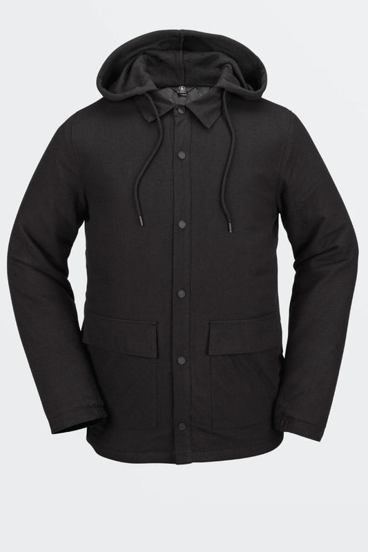 Insulated Riding Flannel Jacket - BLK