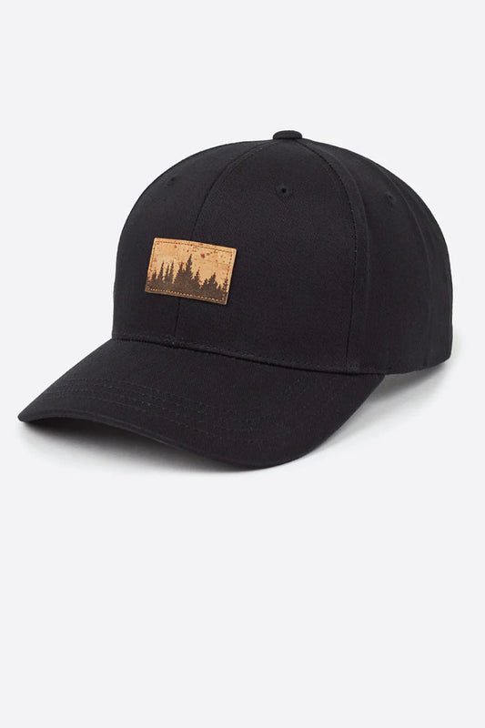 Juniper Elevation Cork Patch Hat - BLK