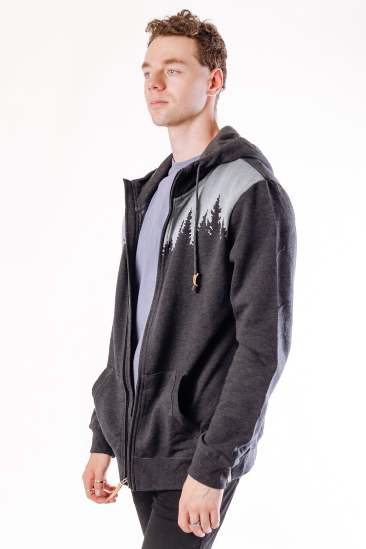 Juniper Zip Hoodie - BLK