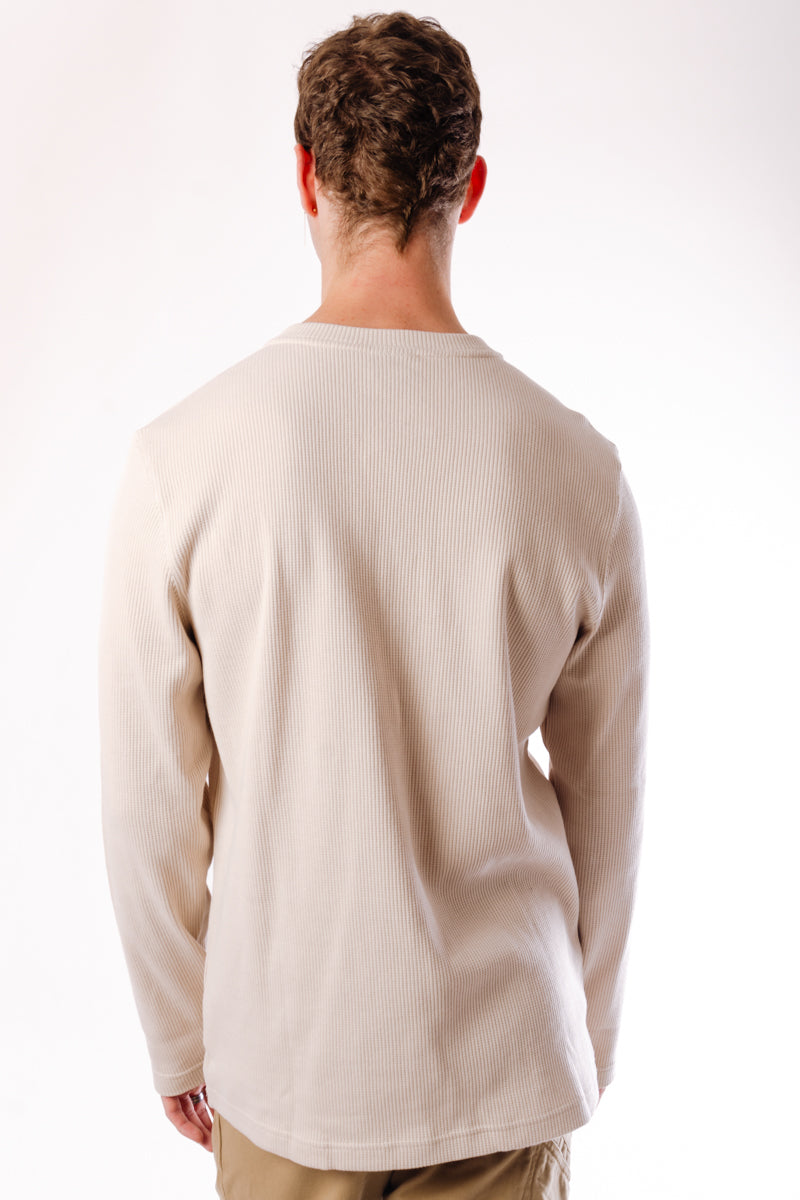 Long Sleeve Thermal Henley - OAT