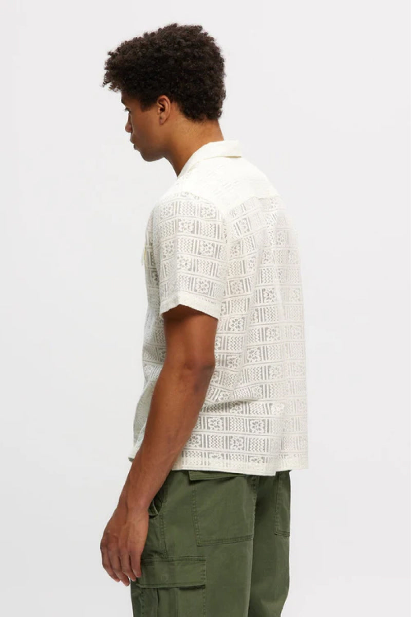 Lace Yacht Shirt - WHT