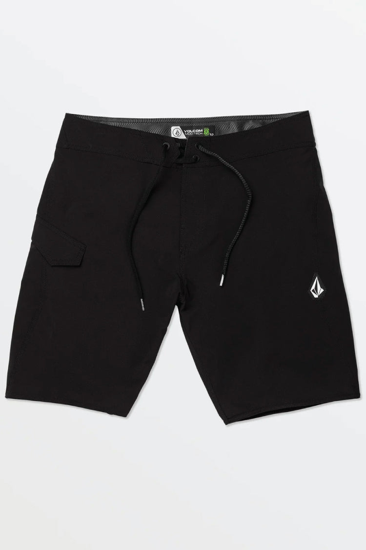 Lido Solid Mod Tech Boardshorts - BLK