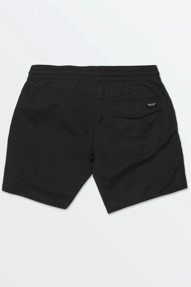 Lido Solid Trunks - BLK