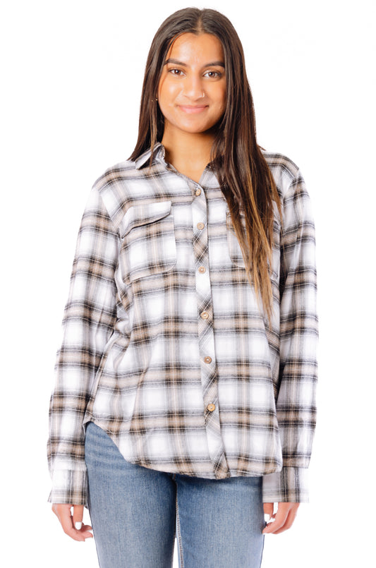 Light Weight Plaid Shirt - IVR