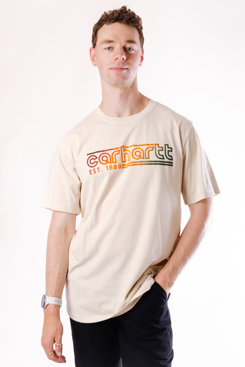 Lightweight Graphic Logo Tee - OAT