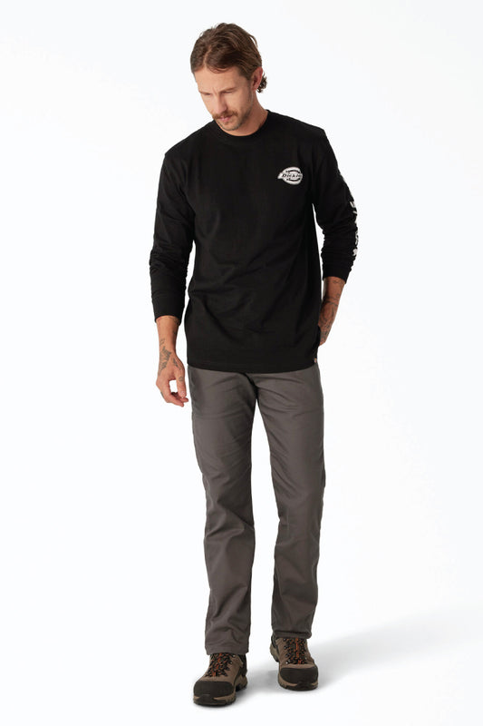 Logo Heavyweight Long Sleeve - BLK