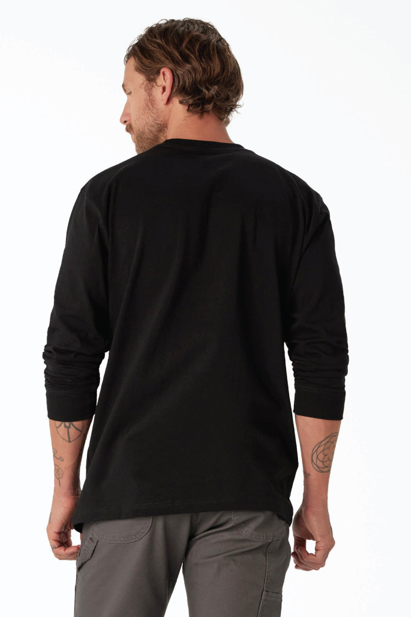 Logo Heavyweight Long Sleeve - BLK