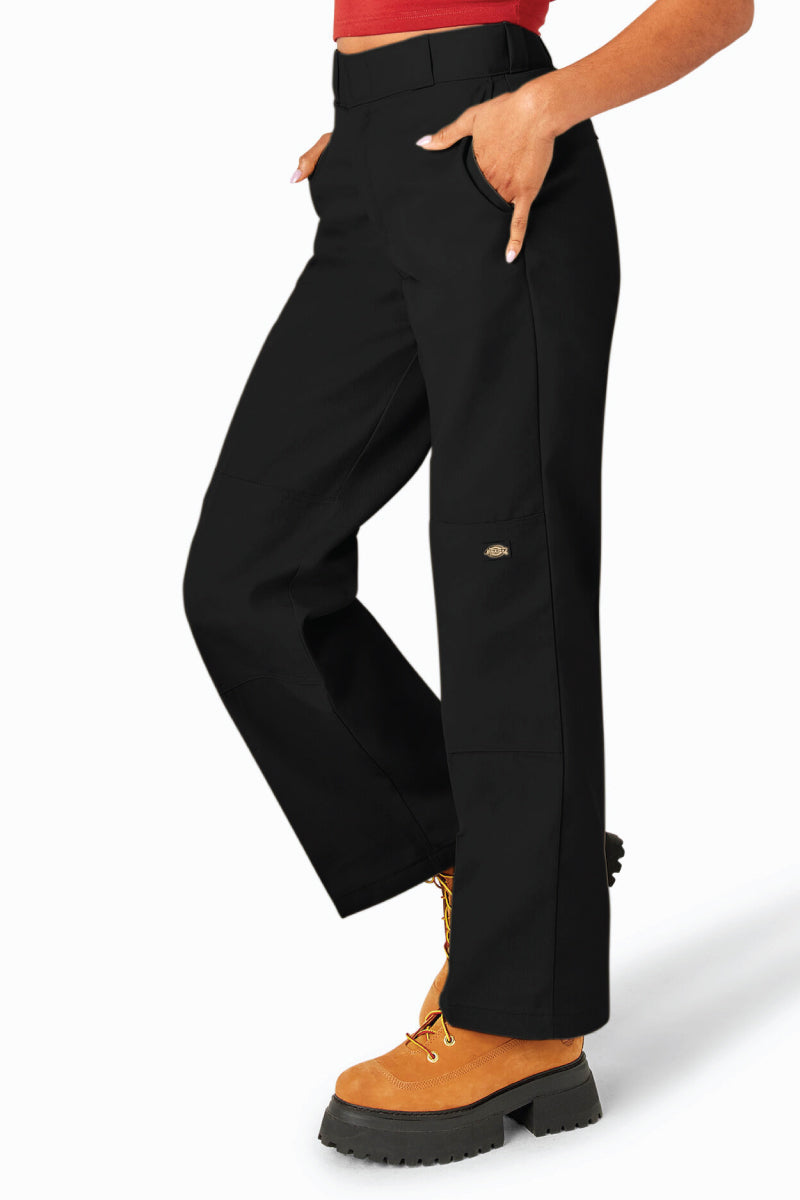 Loose Fit Double Knee Work Pants - 32