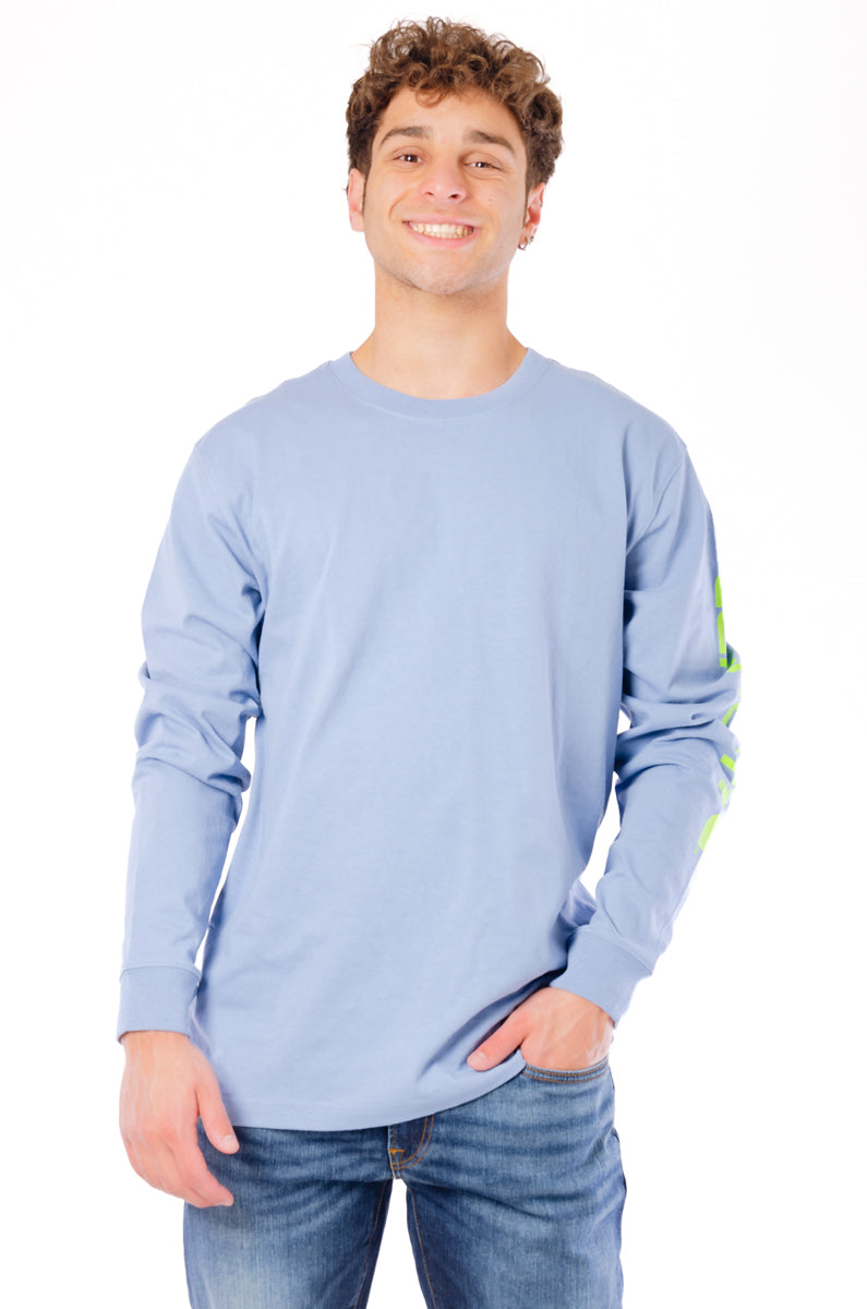 Loose Fit Heavyweight Long Sleeve - SKY